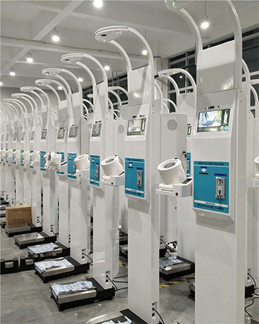 超聲波帶打印身高體重血壓體檢機(jī)