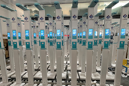 襄陽首批交付移動(dòng)醫(yī)療衛(wèi)生服務(wù)車，上禾科技111臺(tái)SH-600G智能秤功不可沒！